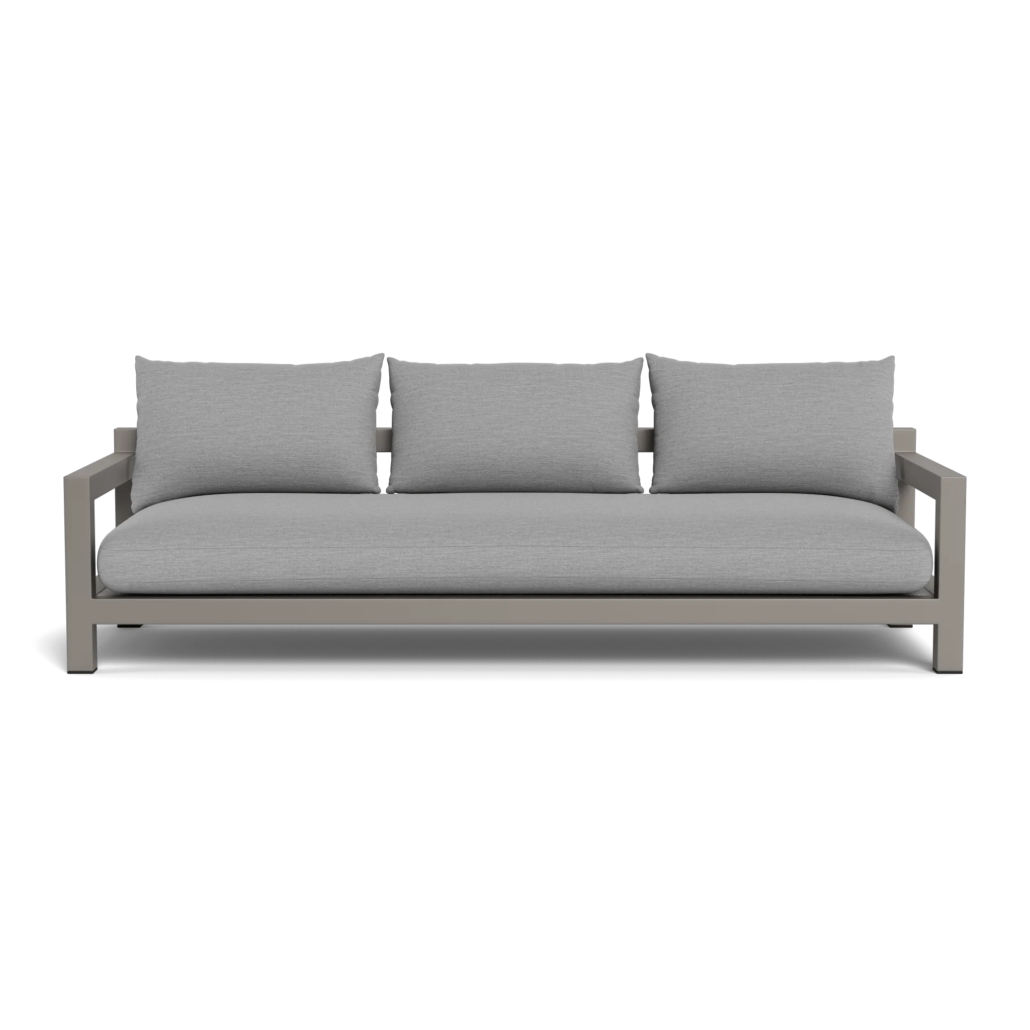 Pacific Aluminum 3 Seat Sofa