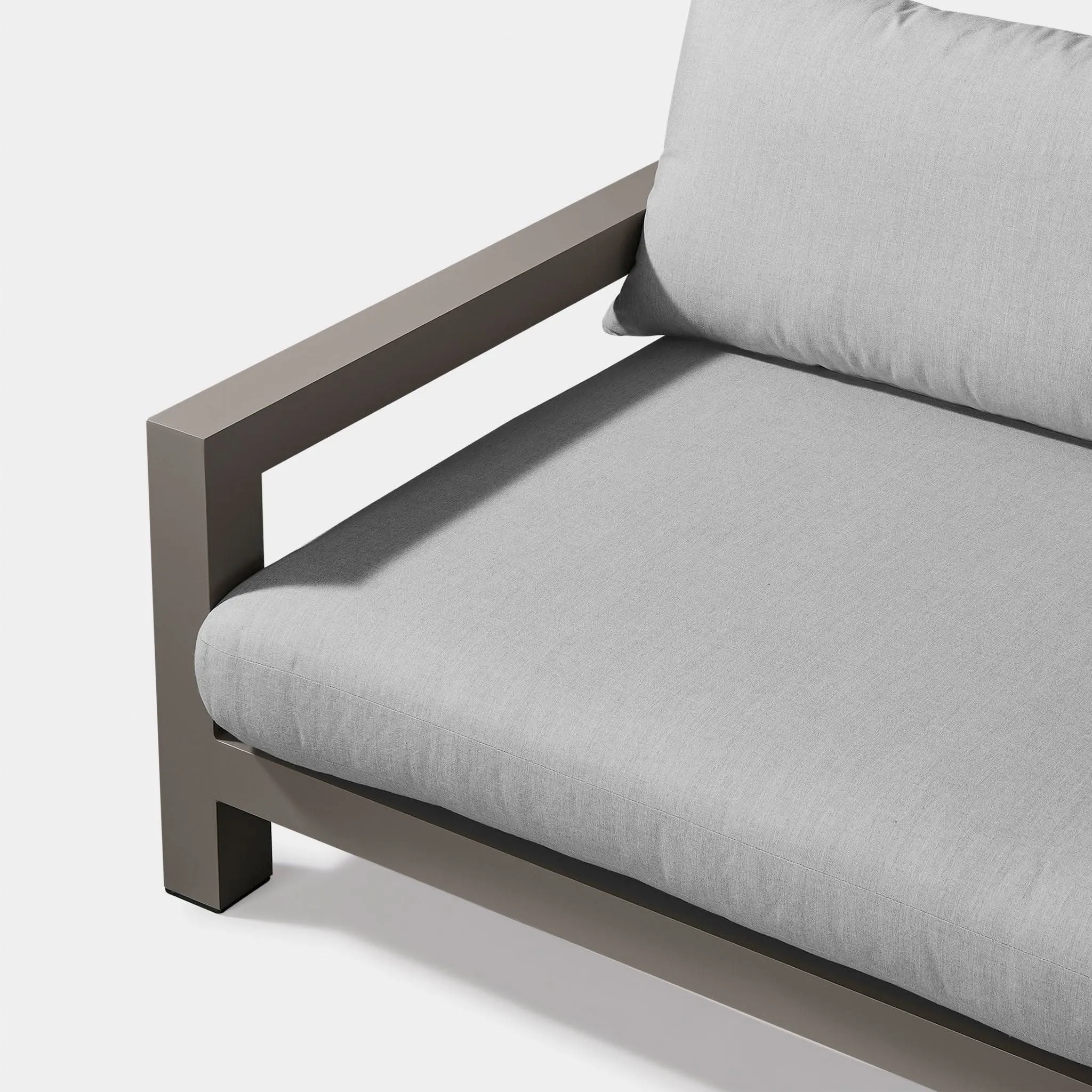 Pacific Aluminum 3 Seat Sofa
