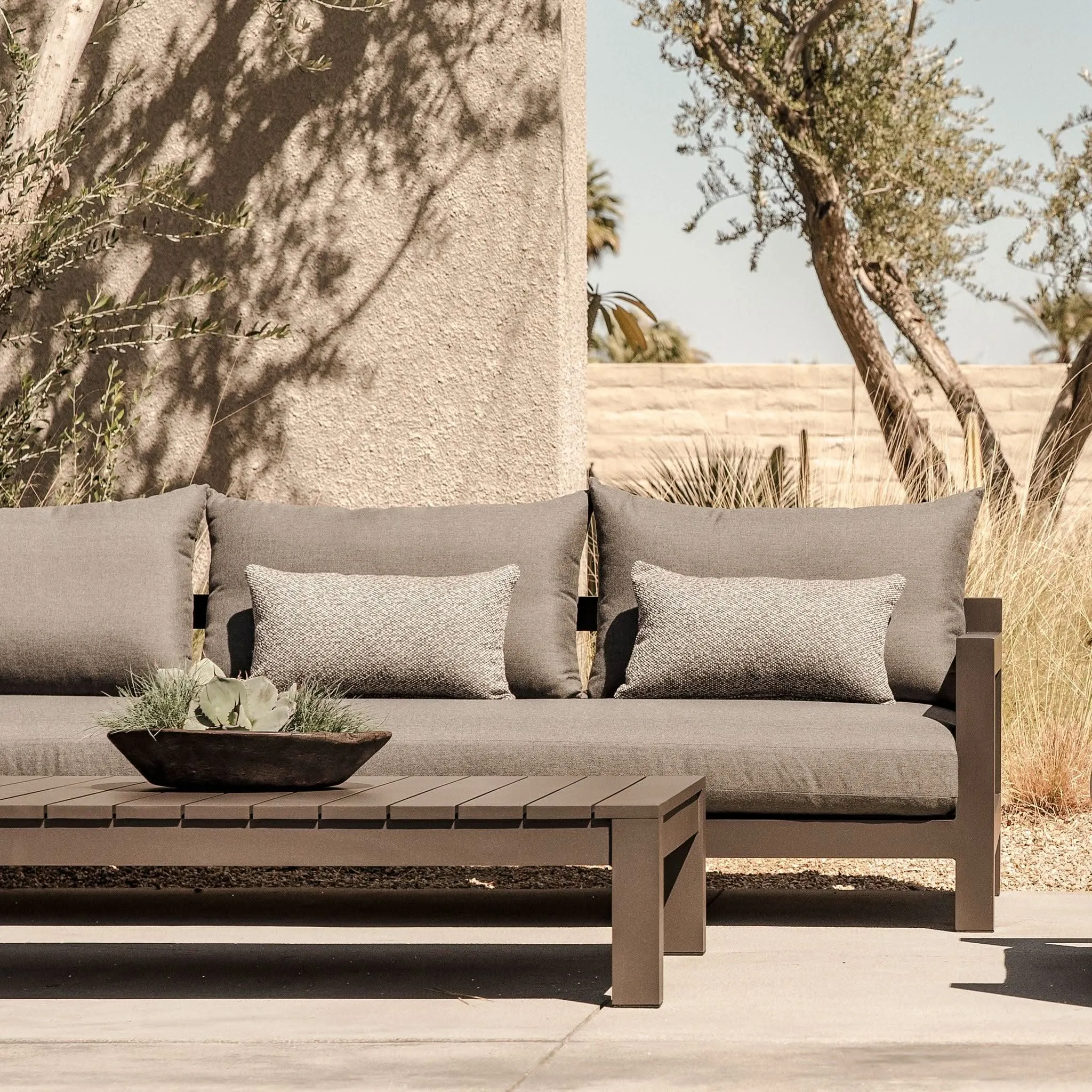 Pacific Aluminum 3 Seat Sofa
