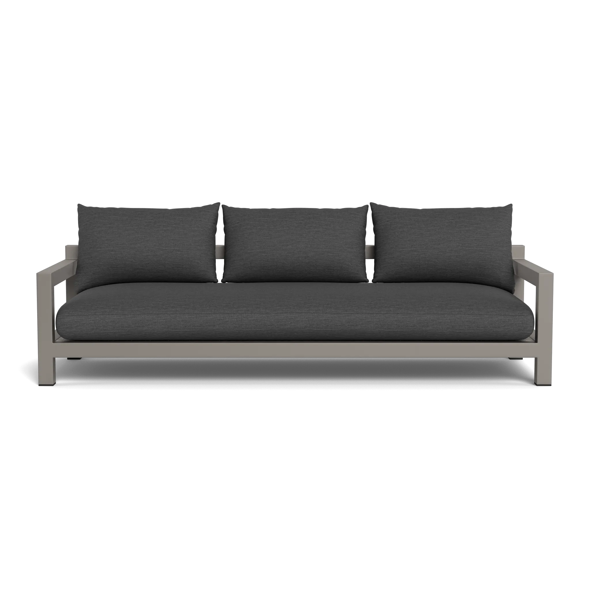 Pacific Aluminum 3 Seat Sofa
