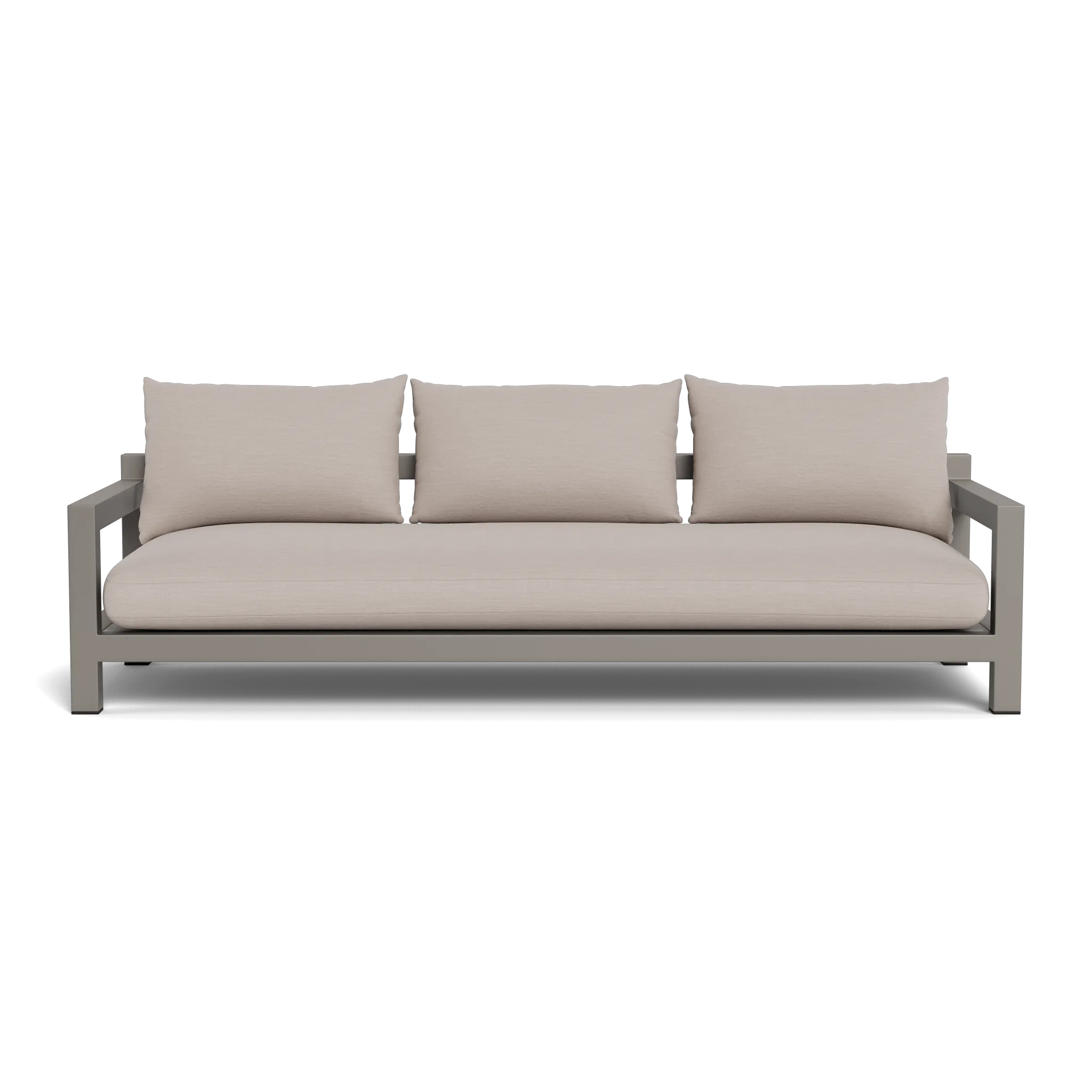 Pacific Aluminum 3 Seat Sofa