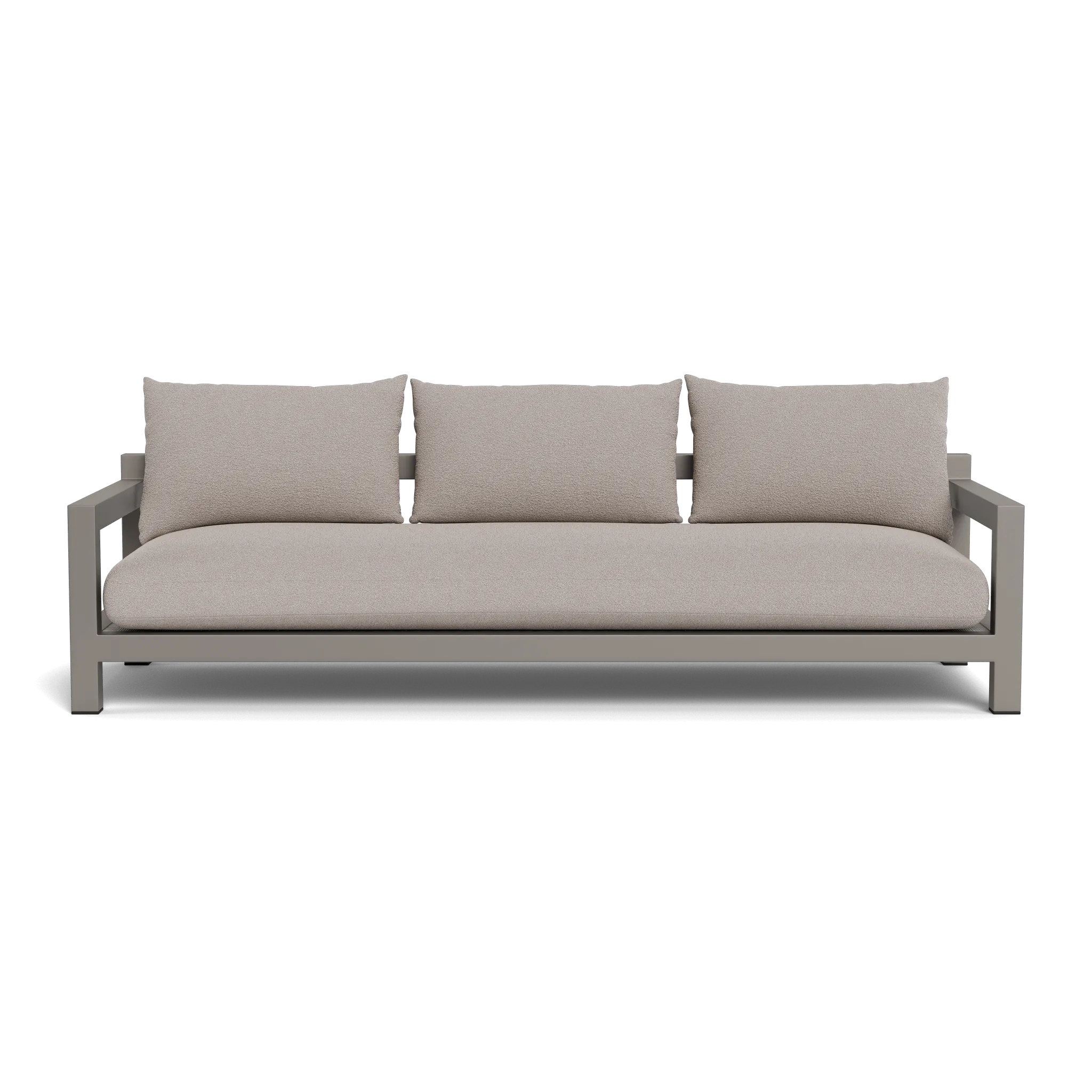 Pacific Aluminum 3 Seat Sofa
