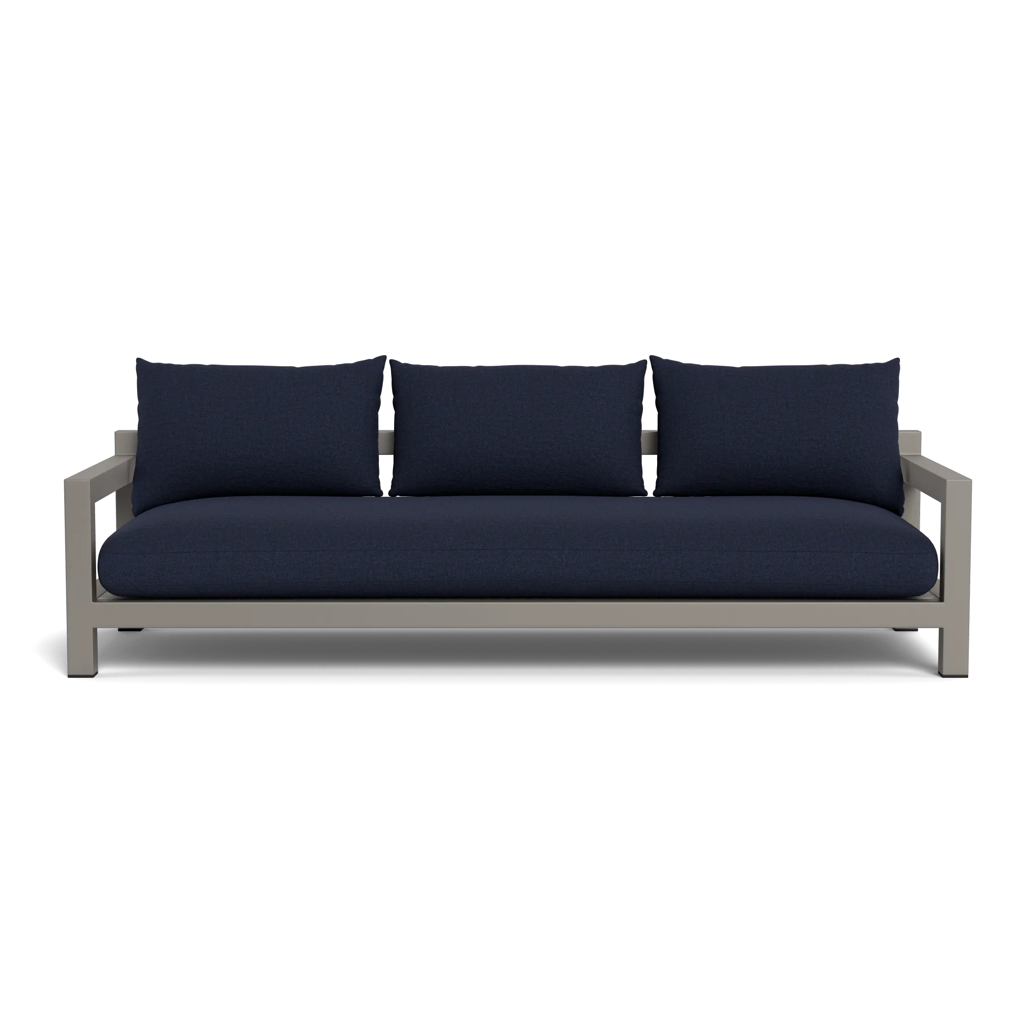 Pacific Aluminum 3 Seat Sofa