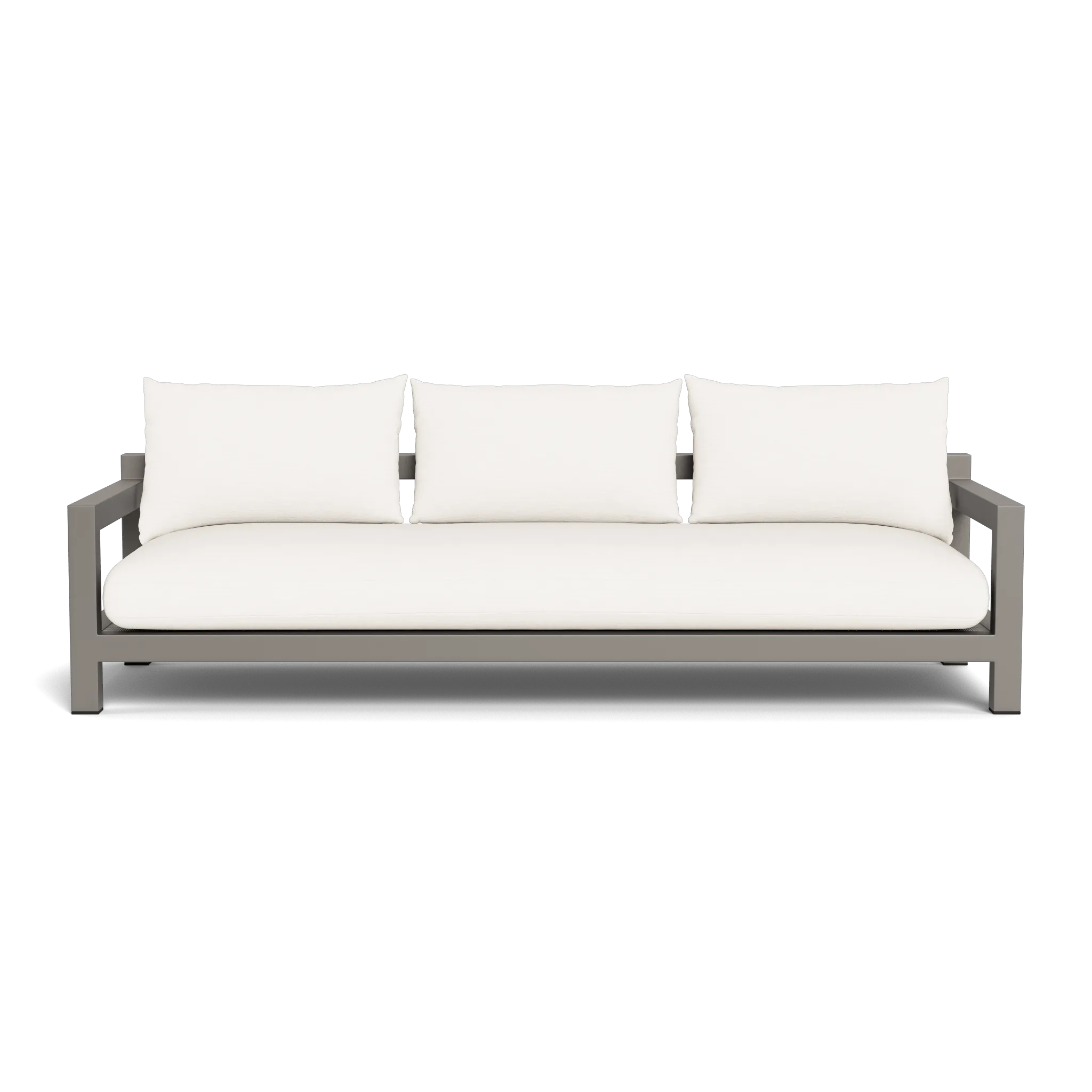 Pacific Aluminum 3 Seat Sofa