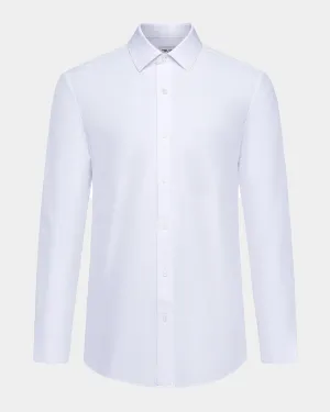 Phenom Professional White Long Sleeve Men's Dress Shirt