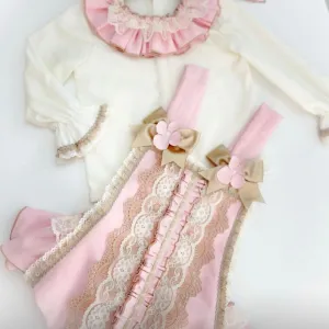 Pink Overall Set