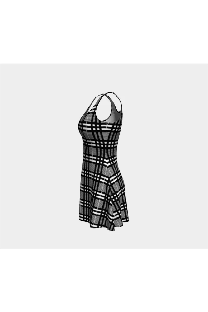 Plaid Flare Dress