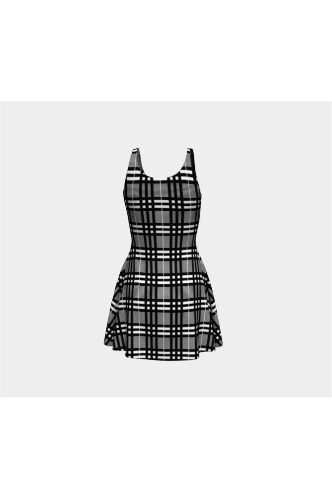 Plaid Flare Dress