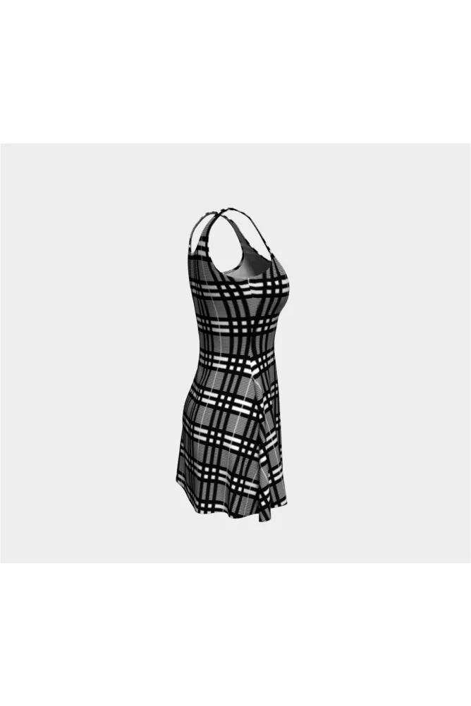 Plaid Flare Dress