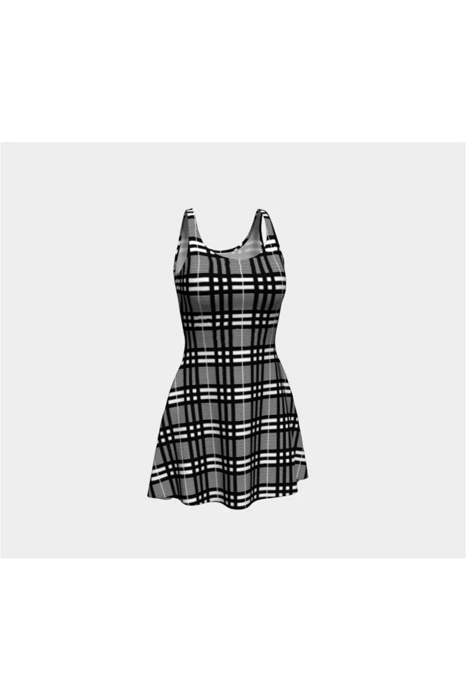 Plaid Flare Dress
