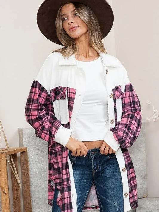 Plaid or No Plaid - Why Choose? Oversized Shacket