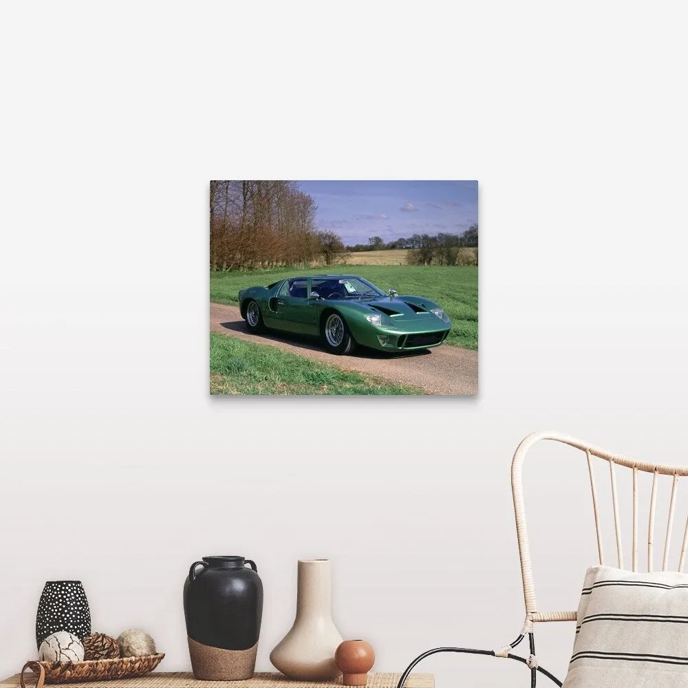"1966 Ford GT40" Canvas Wall Art