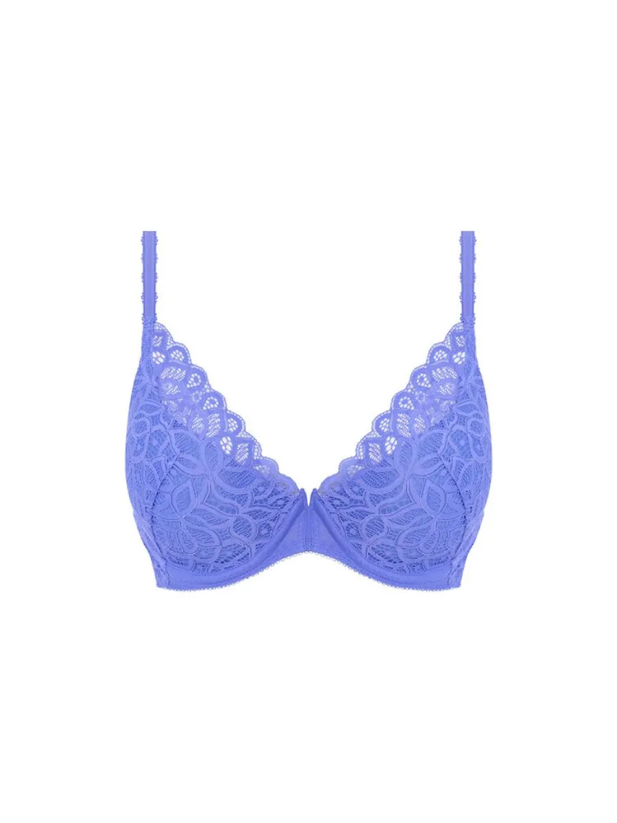 Raffine Plunge Bra - Bluebell