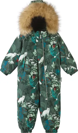 Reima Kids&#x27; Lappi Reimatec Winter Overall Thyme Green | Buy Reima Kids&#x27; Lappi Reimatec Winter Overall Thyme Green here | Outnorth