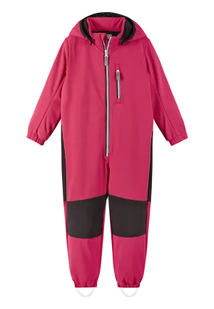Reima Kids&#x27; Softshell Overall Nurmes Bright Berry | Buy Reima Kids&#x27; Softshell Overall Nurmes Bright Berry here | Outnorth