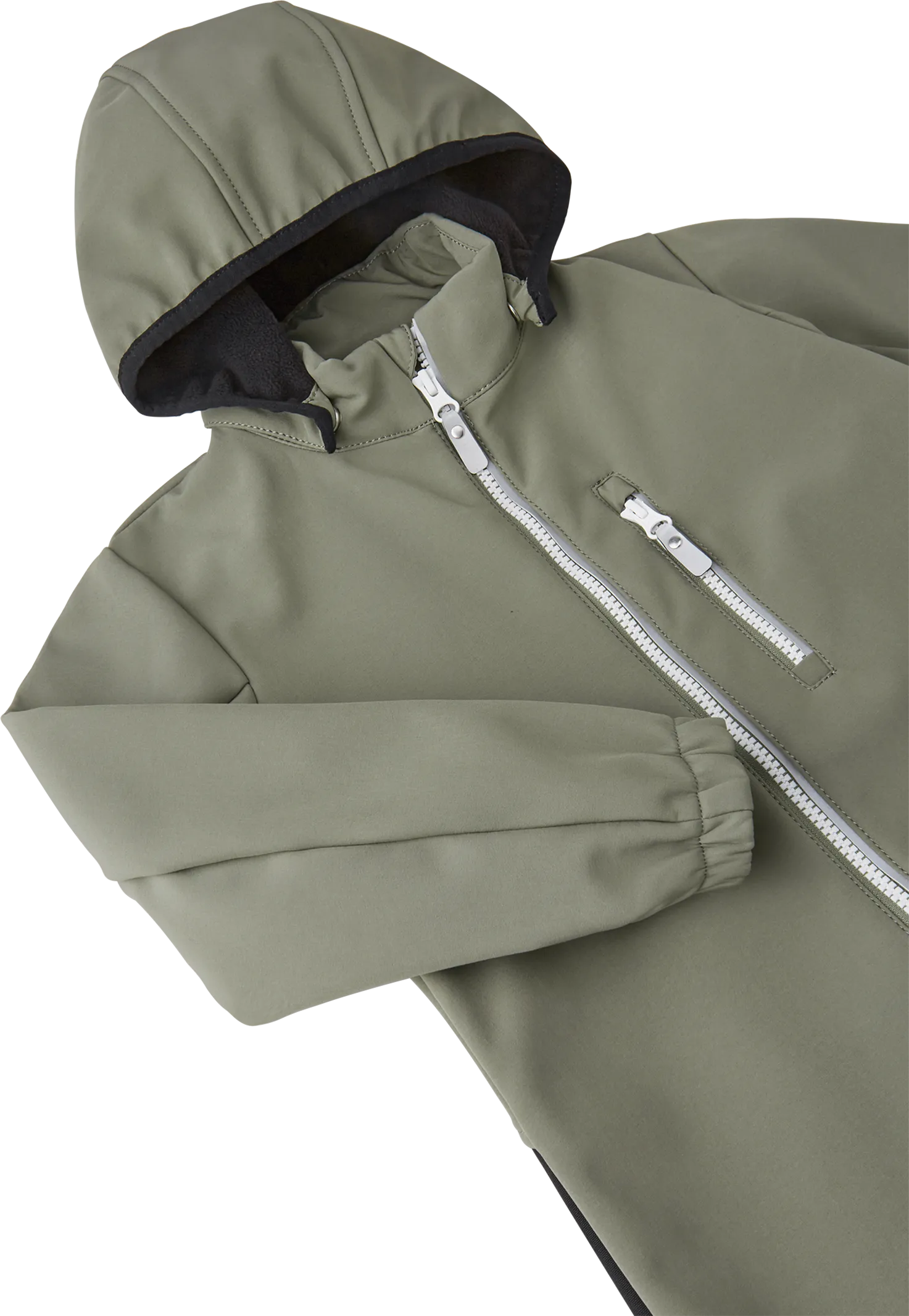 Reima Kids&#x27; Softshell Overall Nurmes Greyish Green | Buy Reima Kids&#x27; Softshell Overall Nurmes Greyish Green here | Outnorth