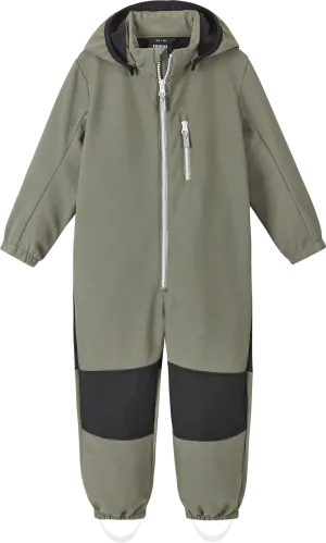 Reima Kids&#x27; Softshell Overall Nurmes Greyish Green | Buy Reima Kids&#x27; Softshell Overall Nurmes Greyish Green here | Outnorth