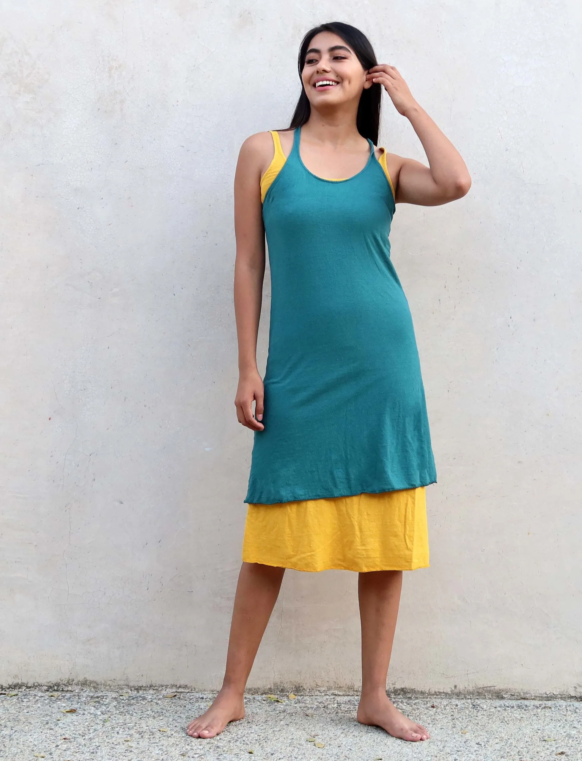 Sadhana Racerback Simplicity Short Dress