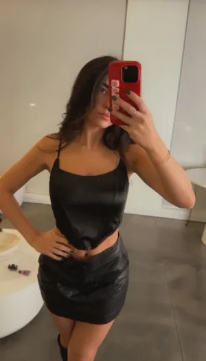 Satin Tie Back Corset Top