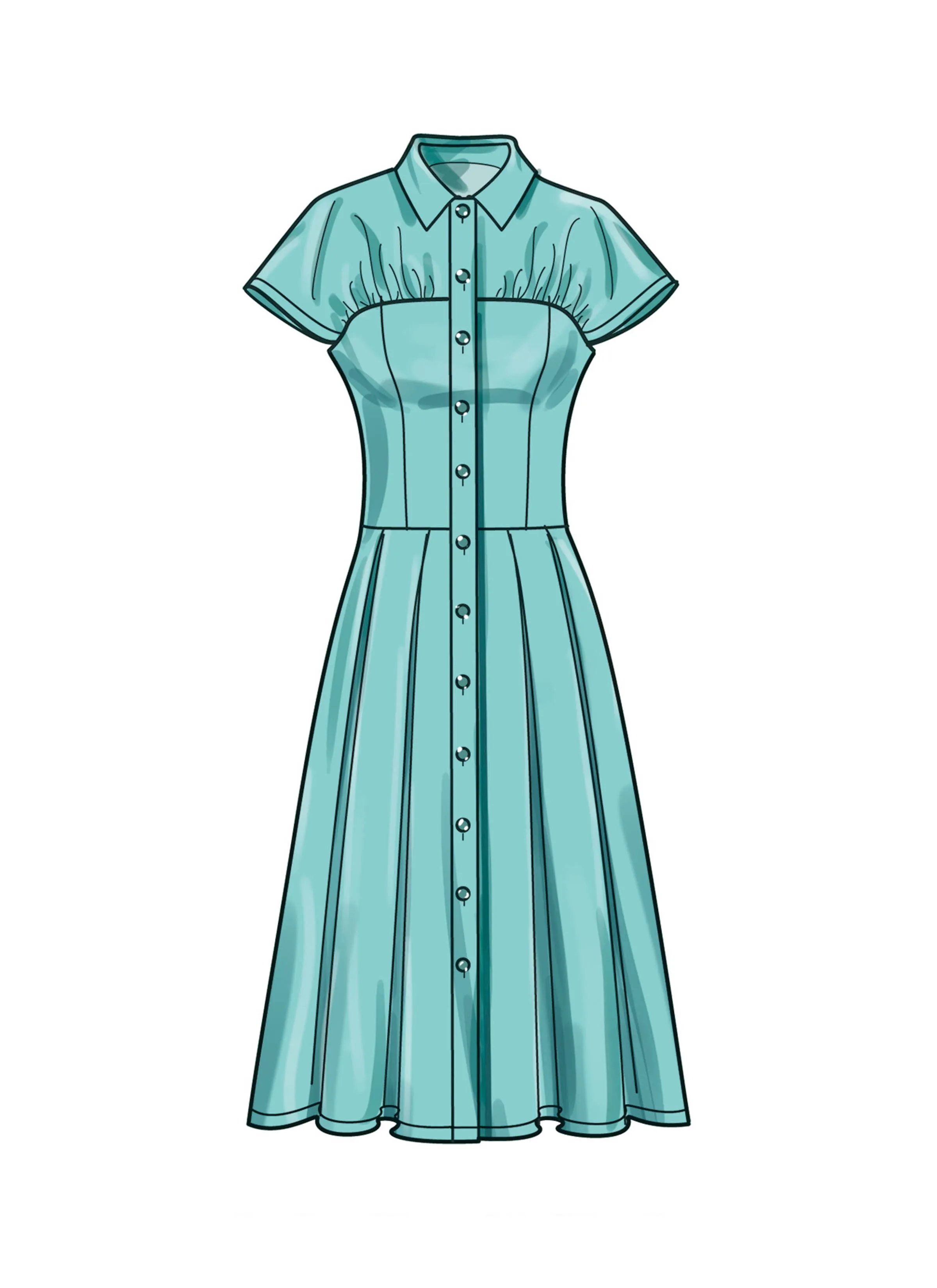 Simplicity Sewing Pattern S9742 MISSES' DRESSES