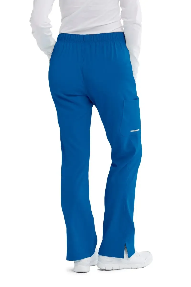 Skechers Women's Reliance Cargo Scrub Pants | New Royal