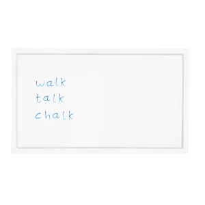 Sunnydaze 36" x 24" Magnetic Dry Erase Whiteboard for Wall