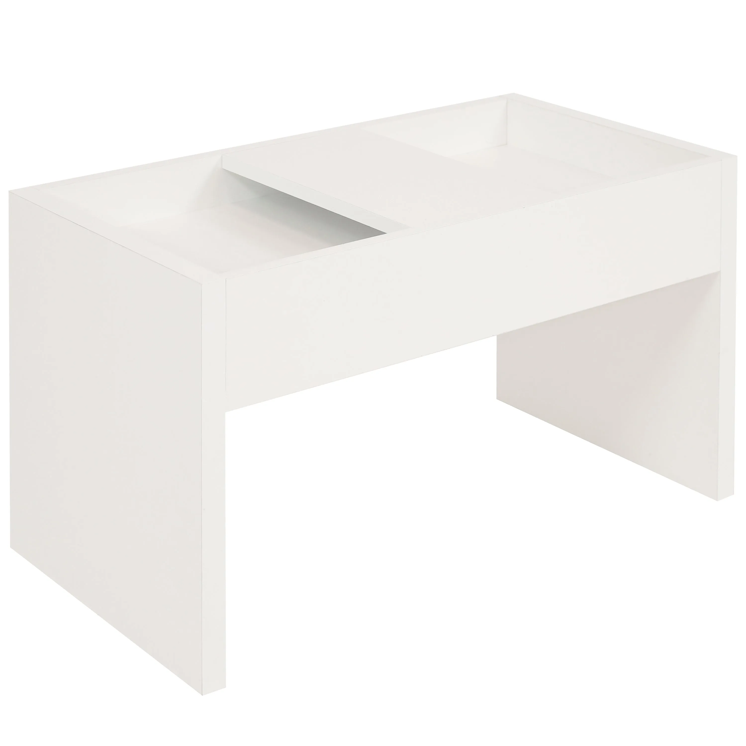 Sunnydaze Multi-Use C-Shaped Side Table
