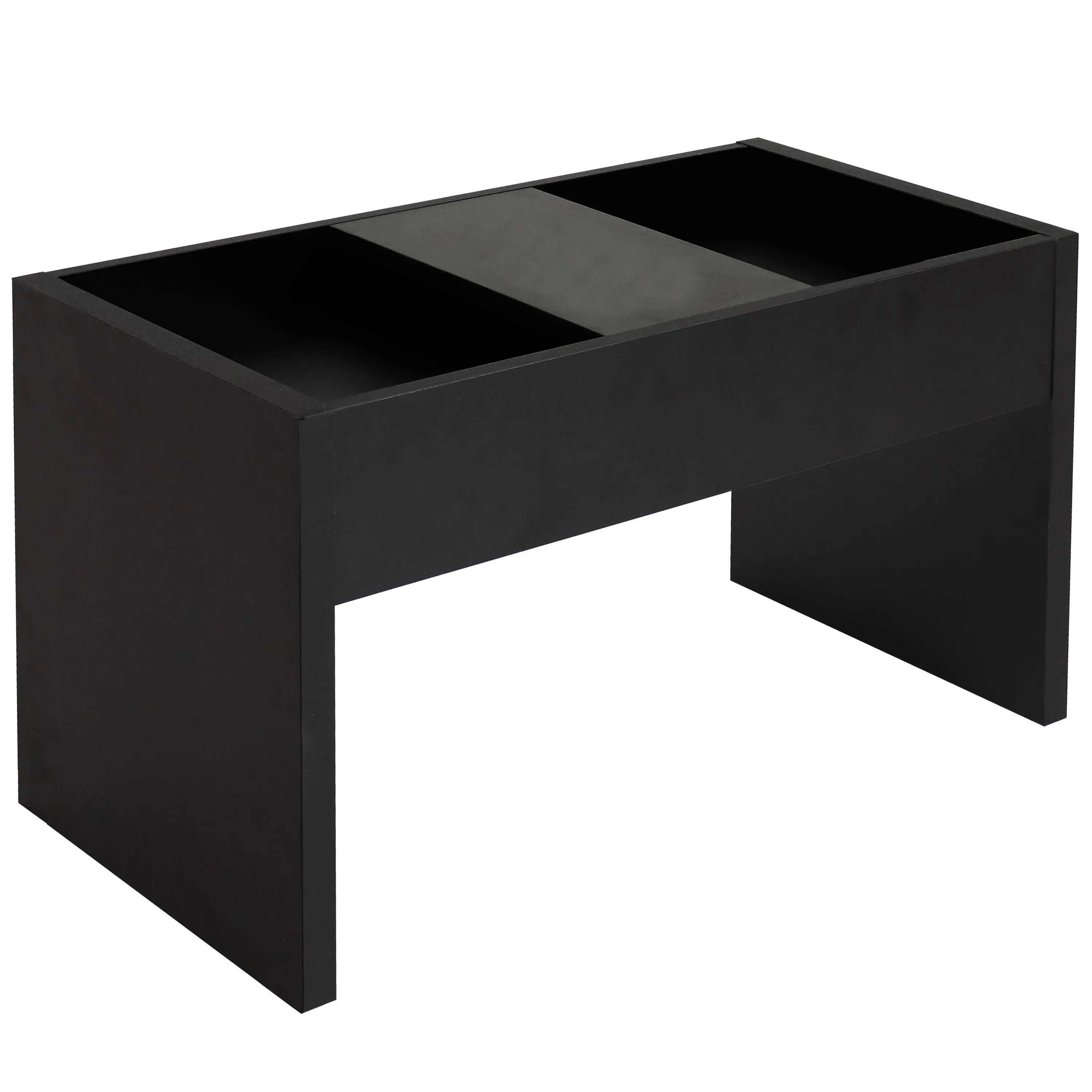 Sunnydaze Multi-Use C-Shaped Side Table