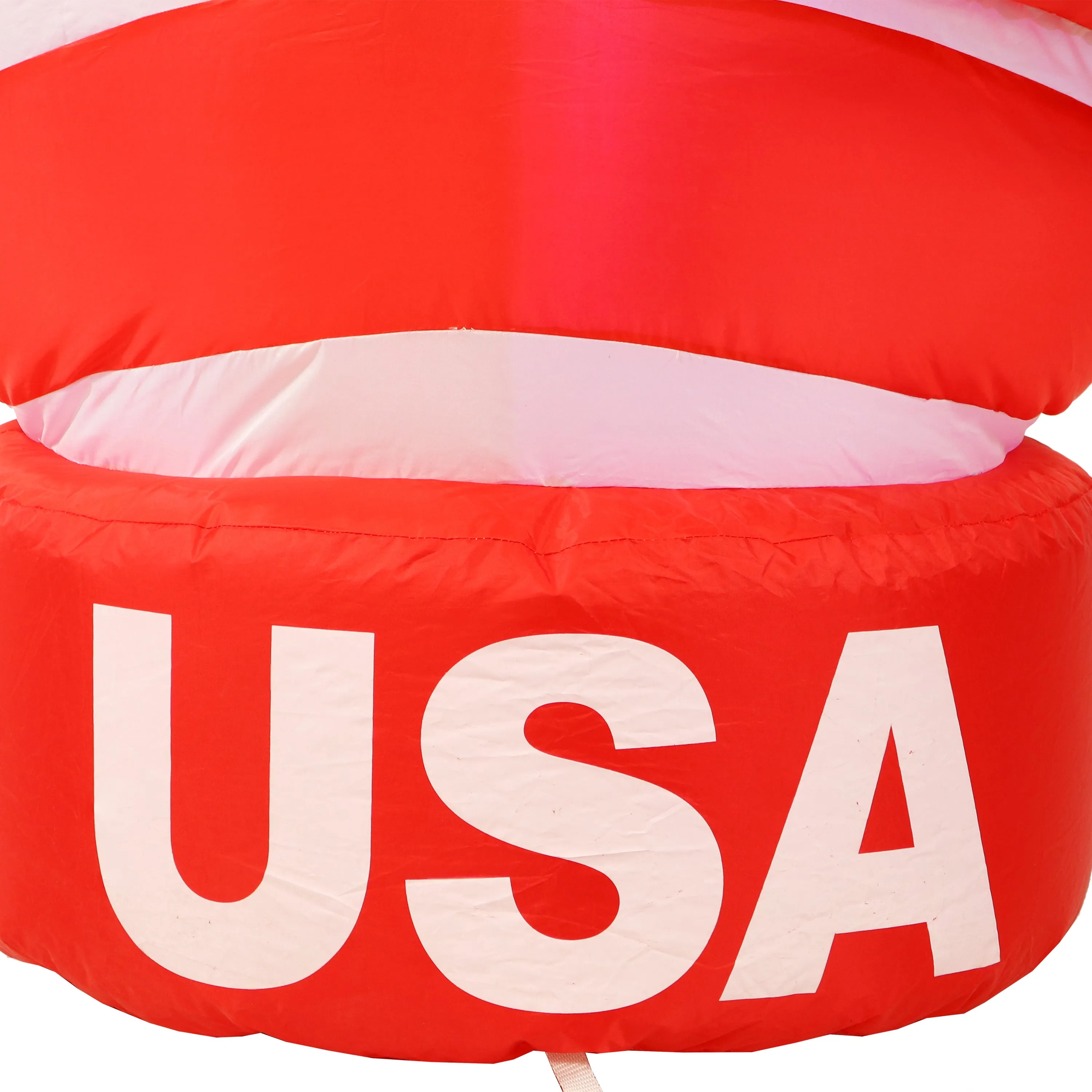 Sunnydaze Peace, Love, and Freedom 4th of July Inflatable Yard Decoration - 5'