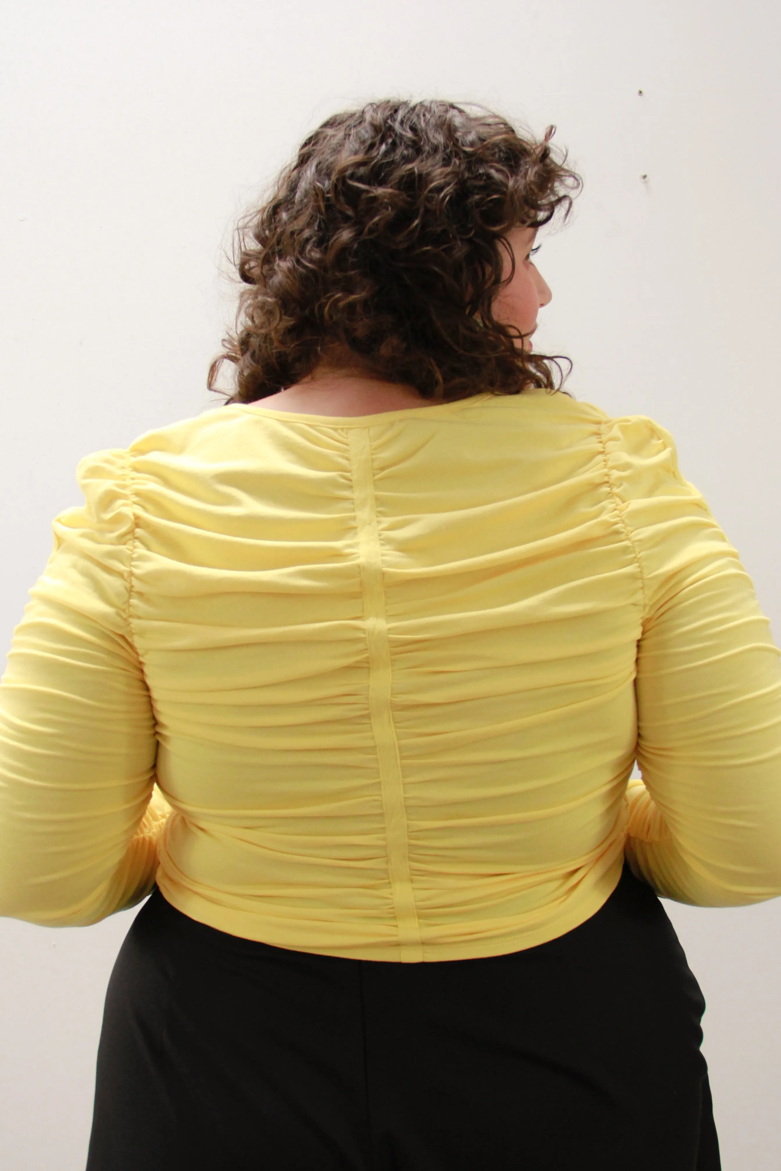 THE PUCKER UP TOP ~ LEMON