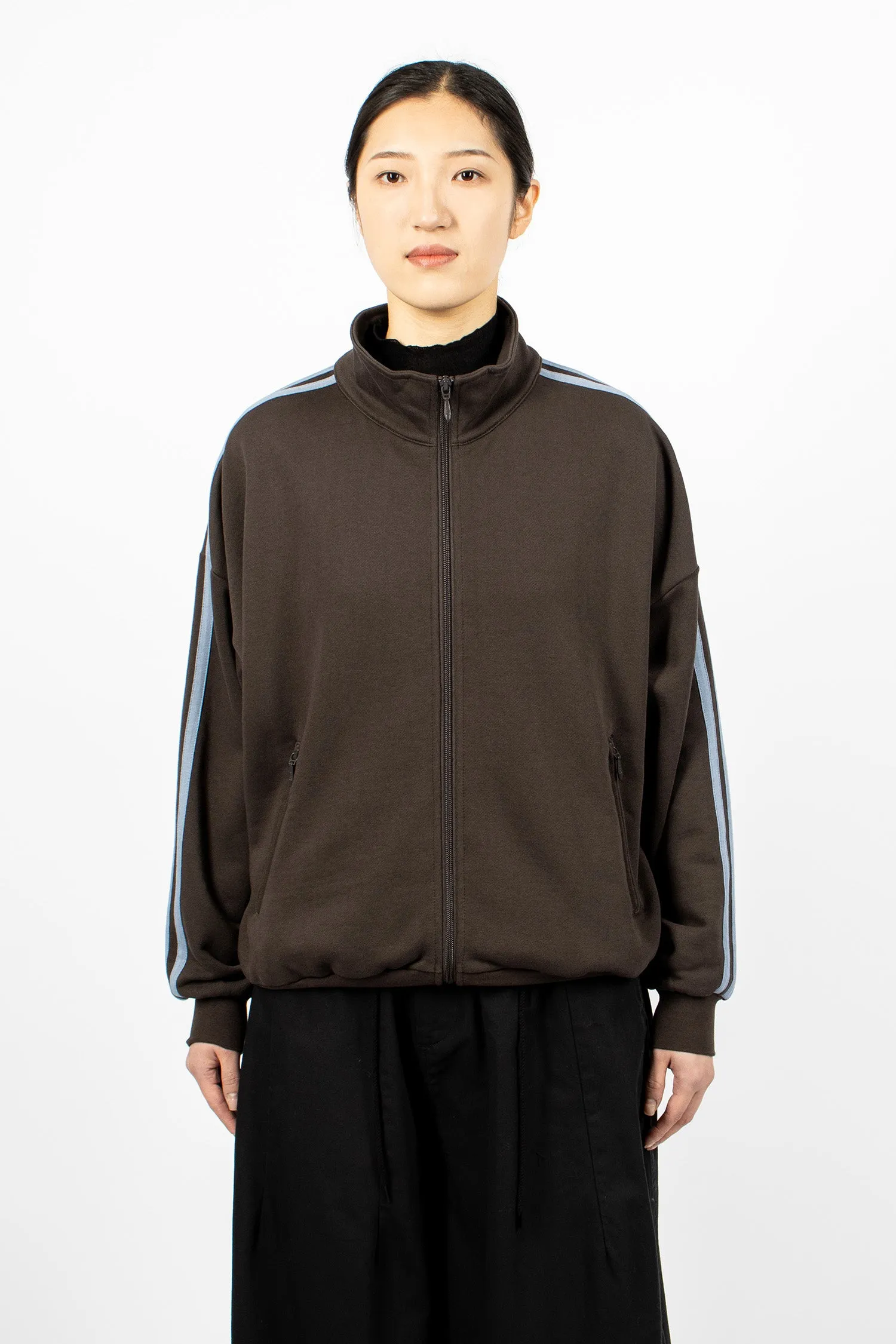 Track Zip Up Bark