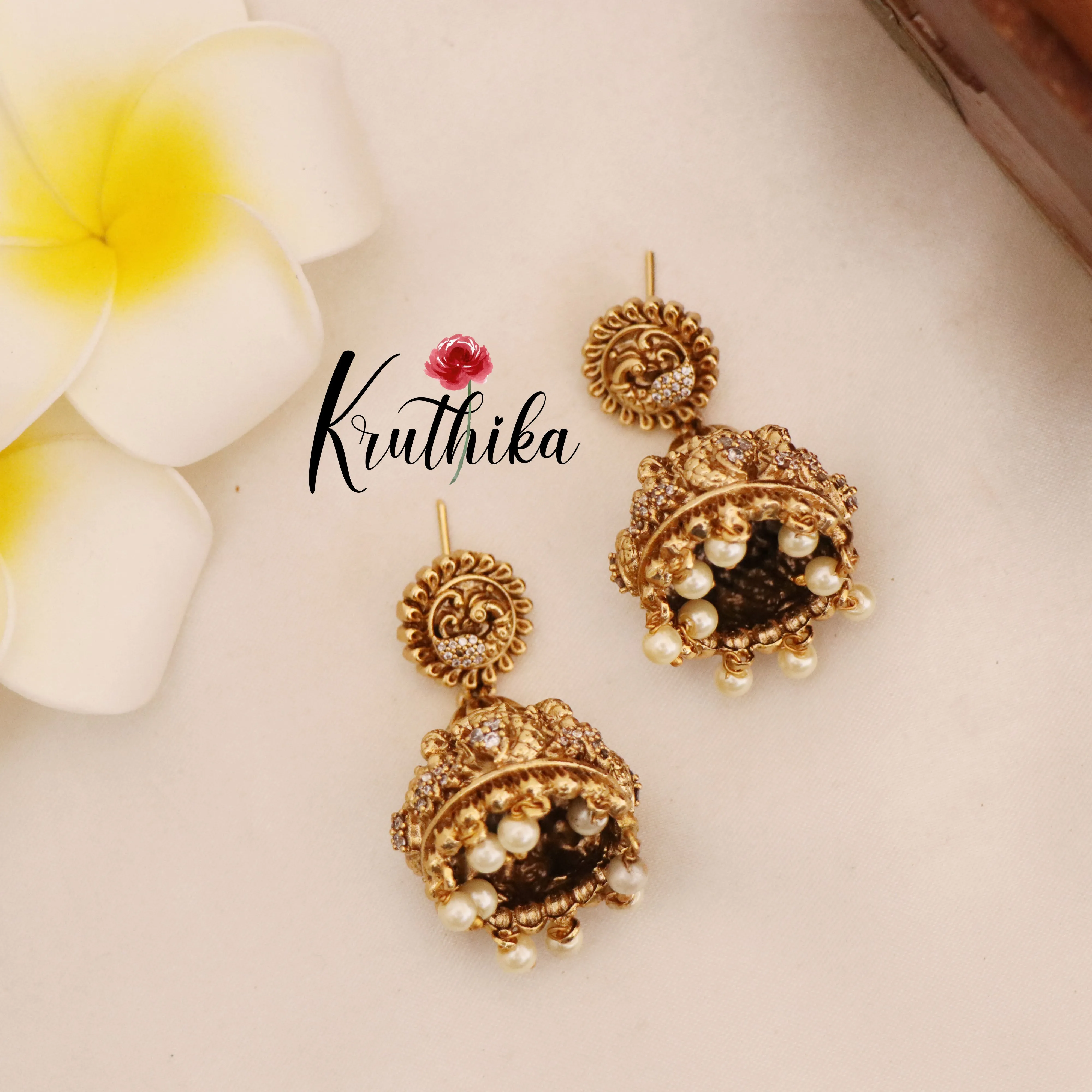 Trendy Peacock Jhumkas E450