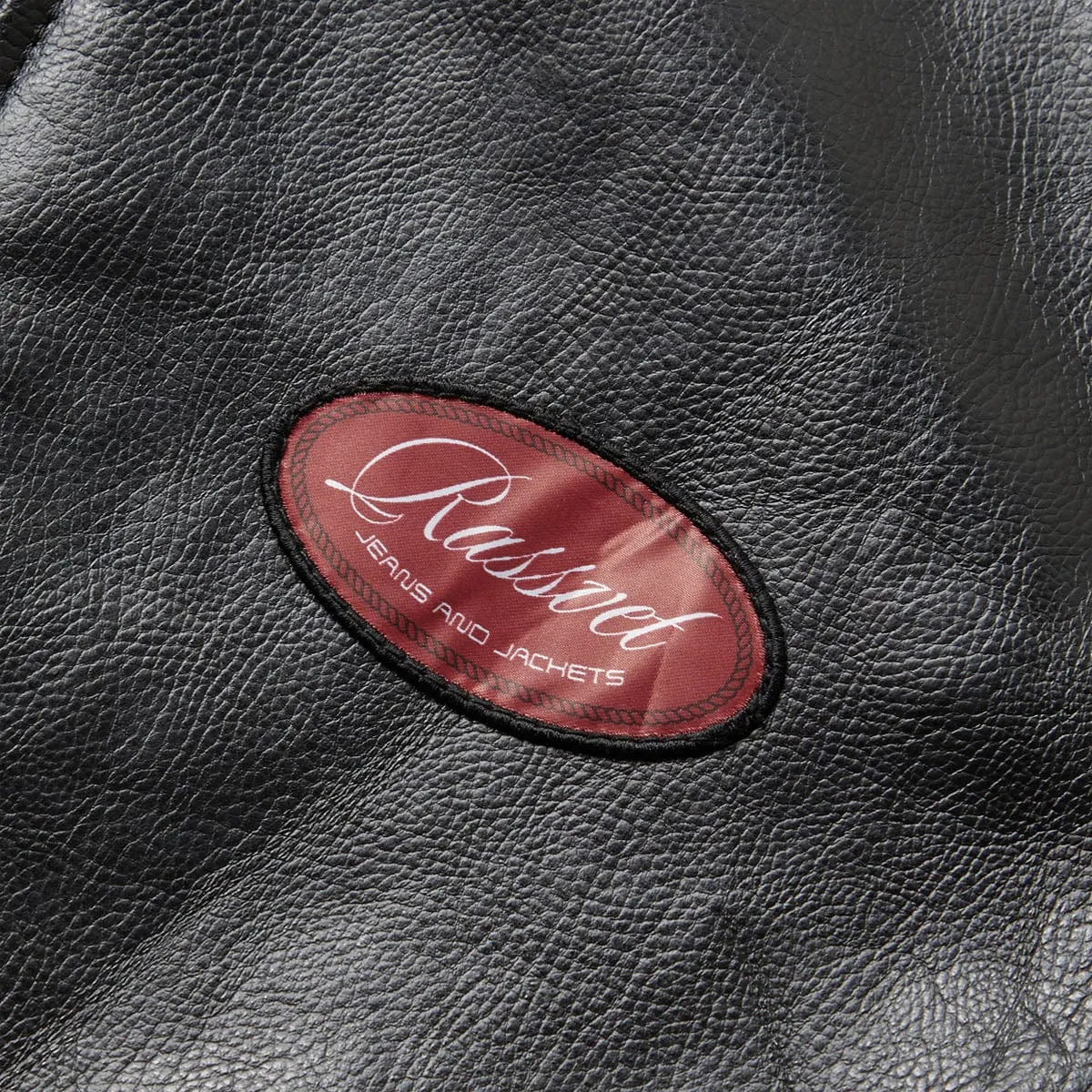 VARSITY LEATHER JACKET WOVEN