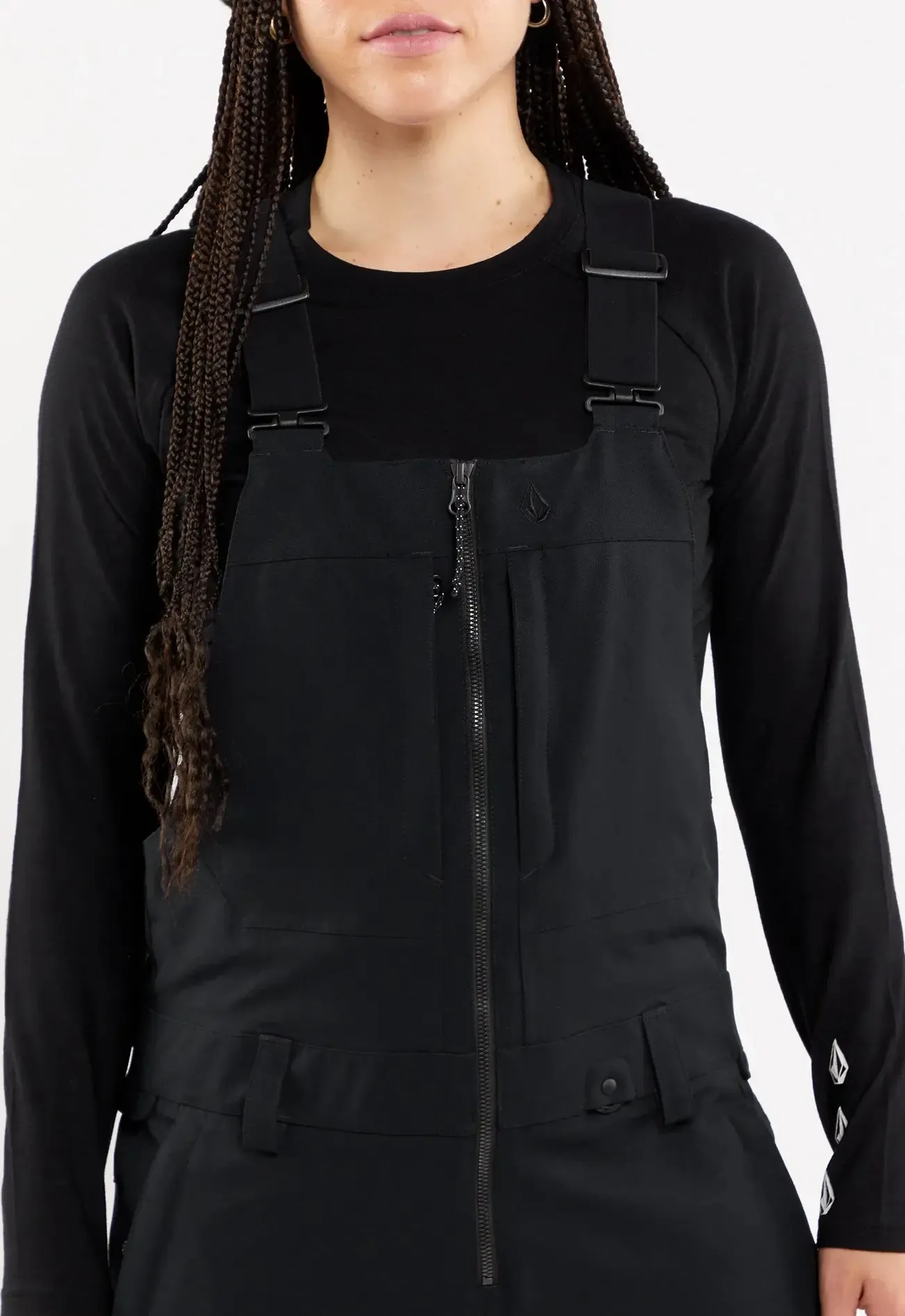 Volcom Women&#x27;s Swift Bib Overall Black | Buy Volcom Women&#x27;s Swift Bib Overall Black here | Outnorth