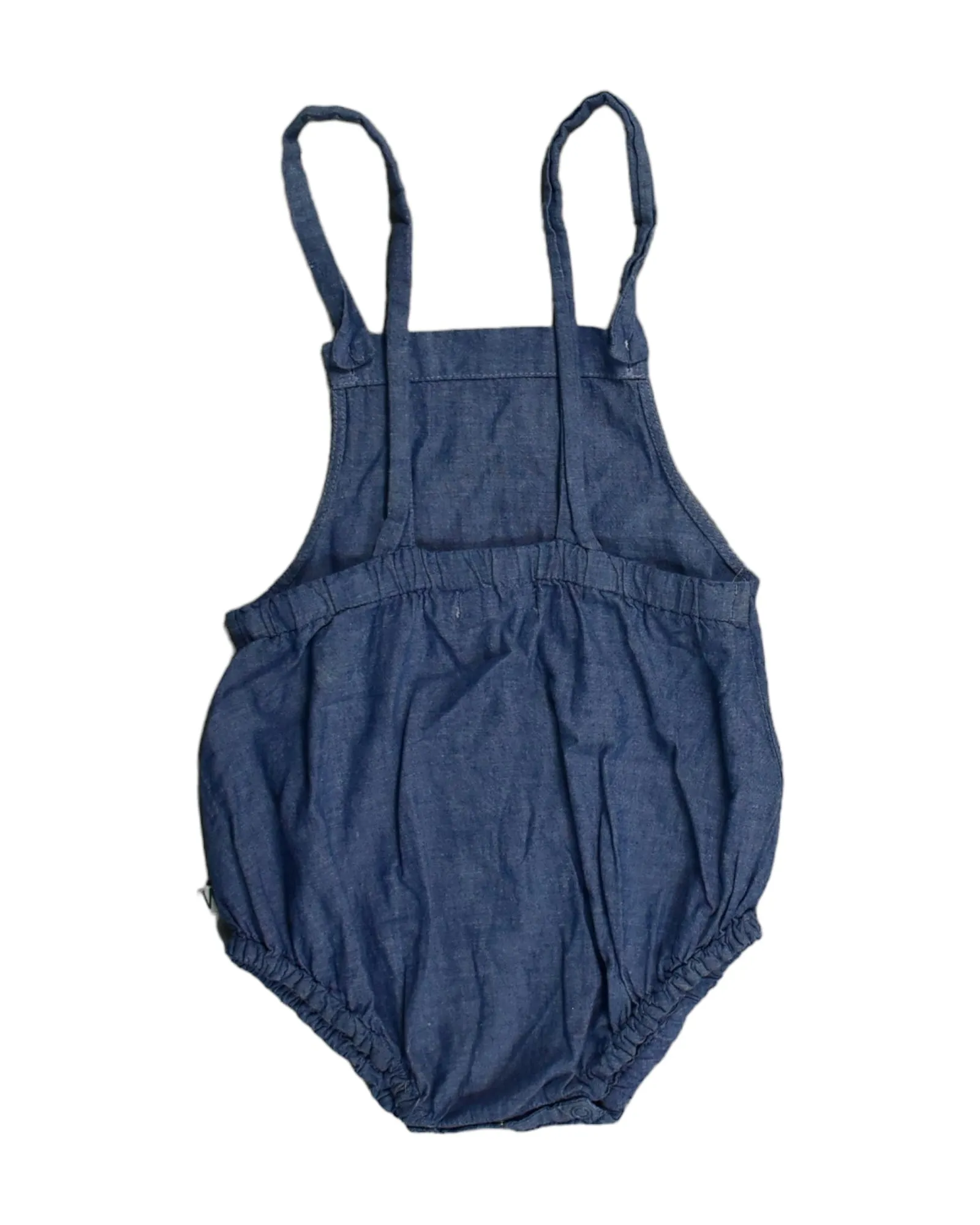 Wheat Overall Bodysuit 12M