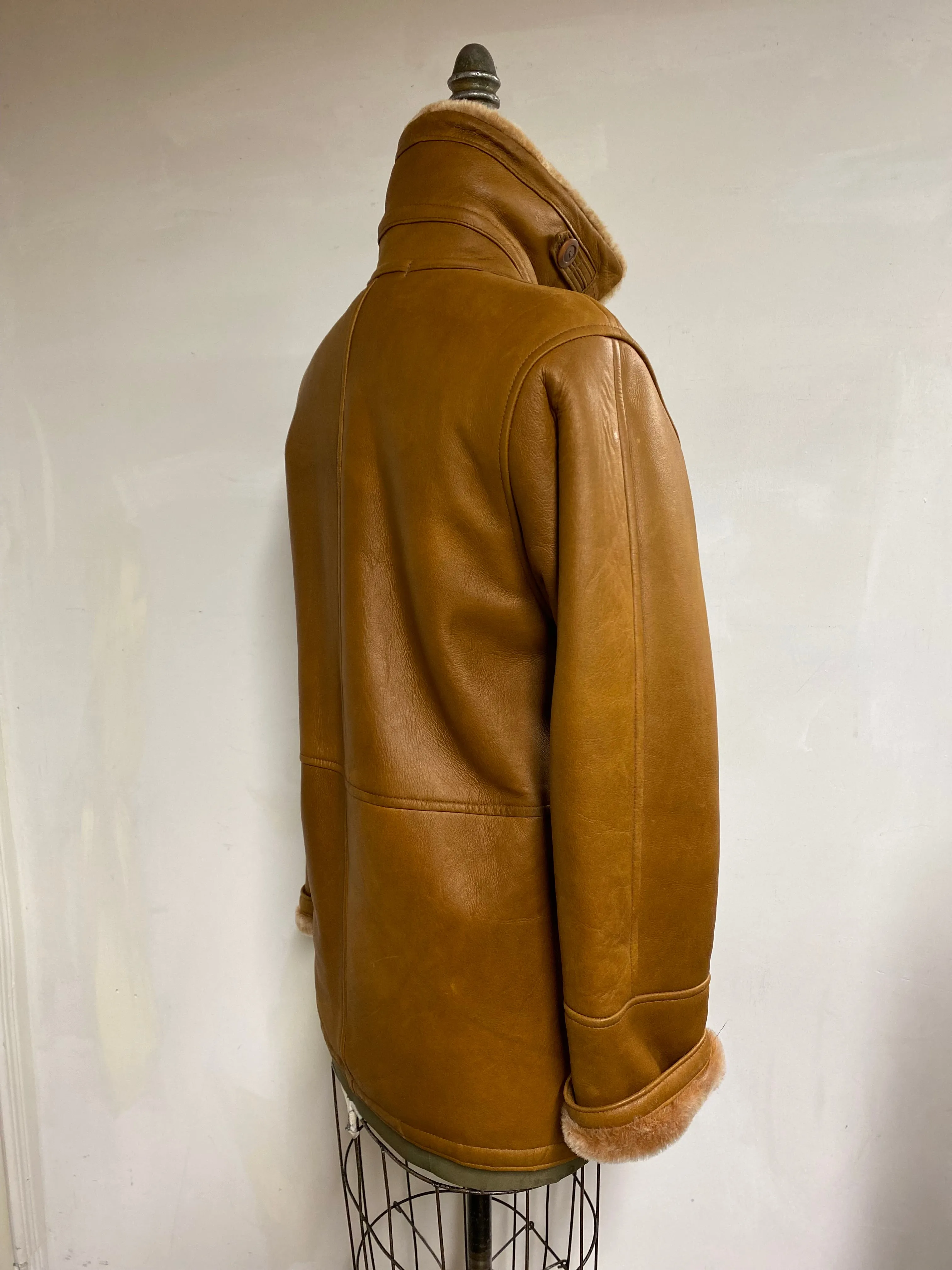 Women's Shearling Jacket- Style AB123BC