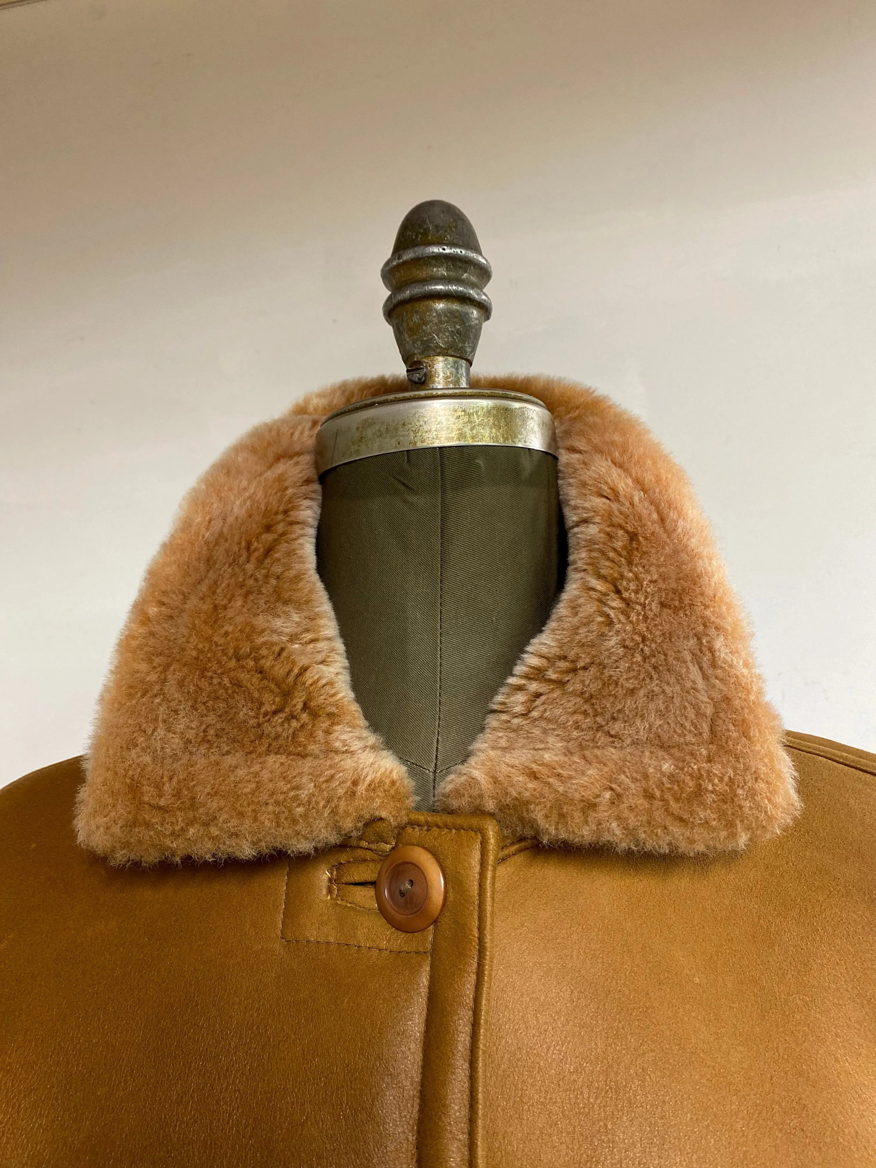 Women's Shearling Jacket- Style AB123BC