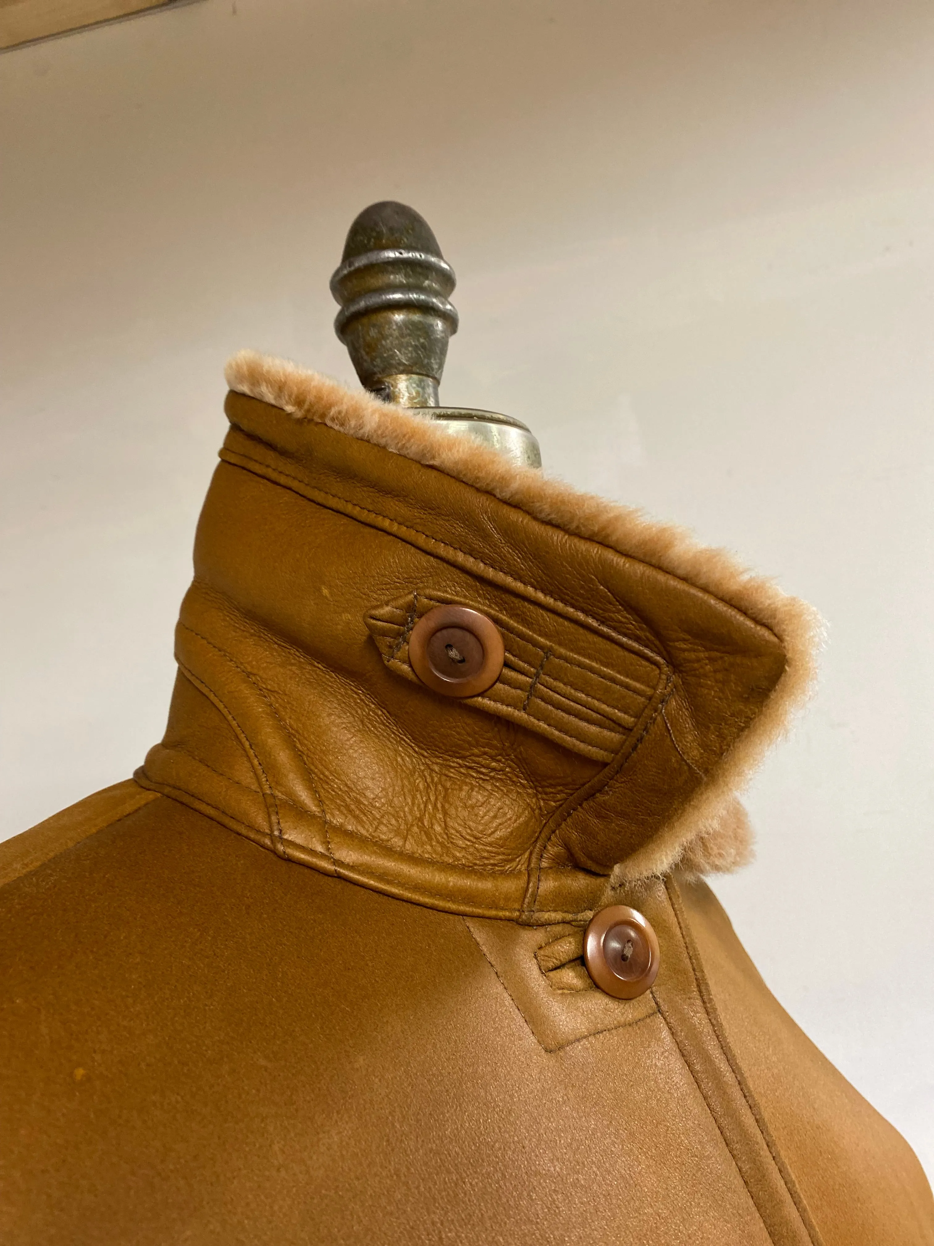 Women's Shearling Jacket- Style AB123BC