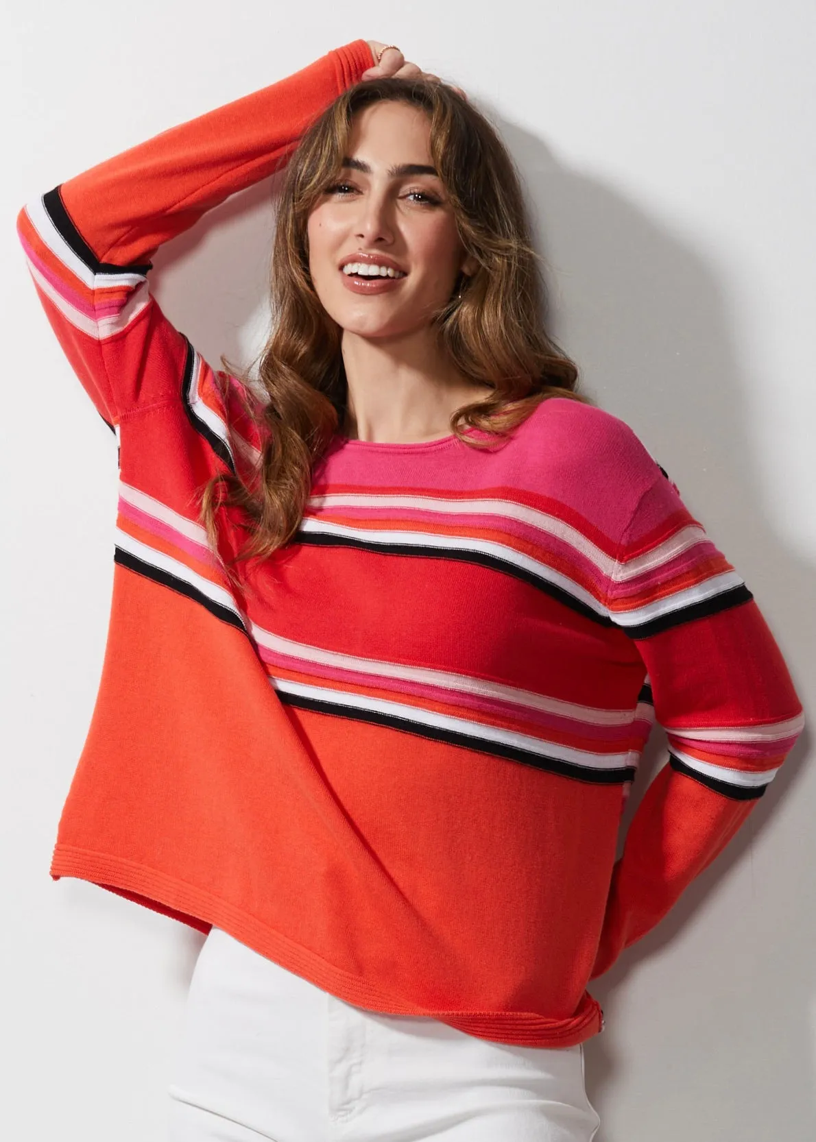 Zaket & Plover - Rainbow Ottoman Top