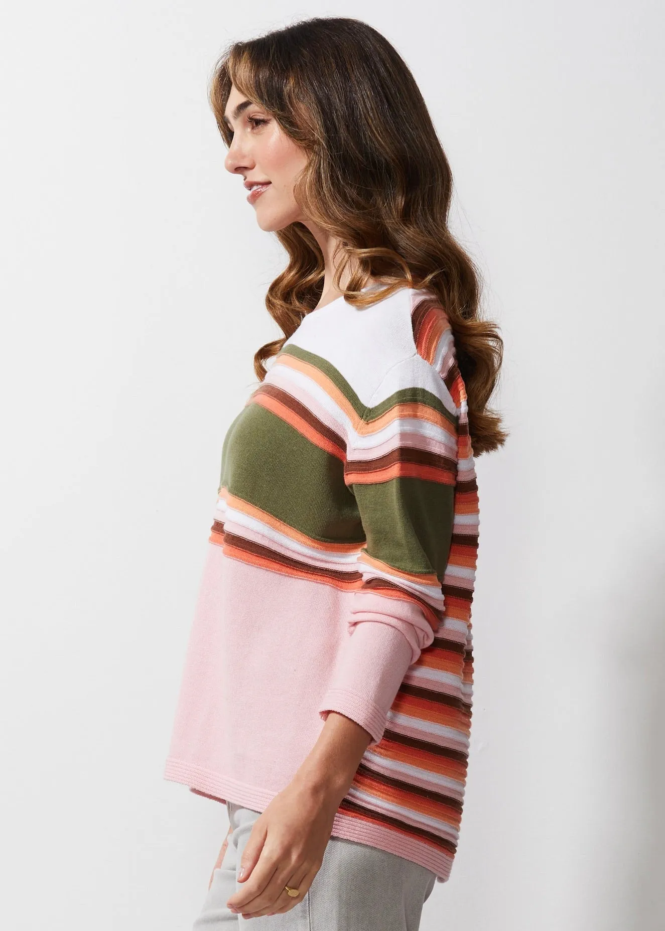Zaket & Plover - Rainbow Ottoman Top